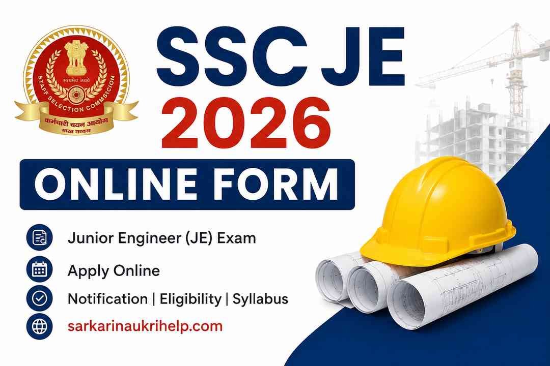 SSC JE 2026 Recruitment